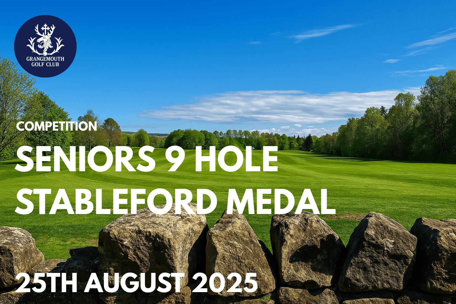 Seniors 9 Hole Stableford Medal