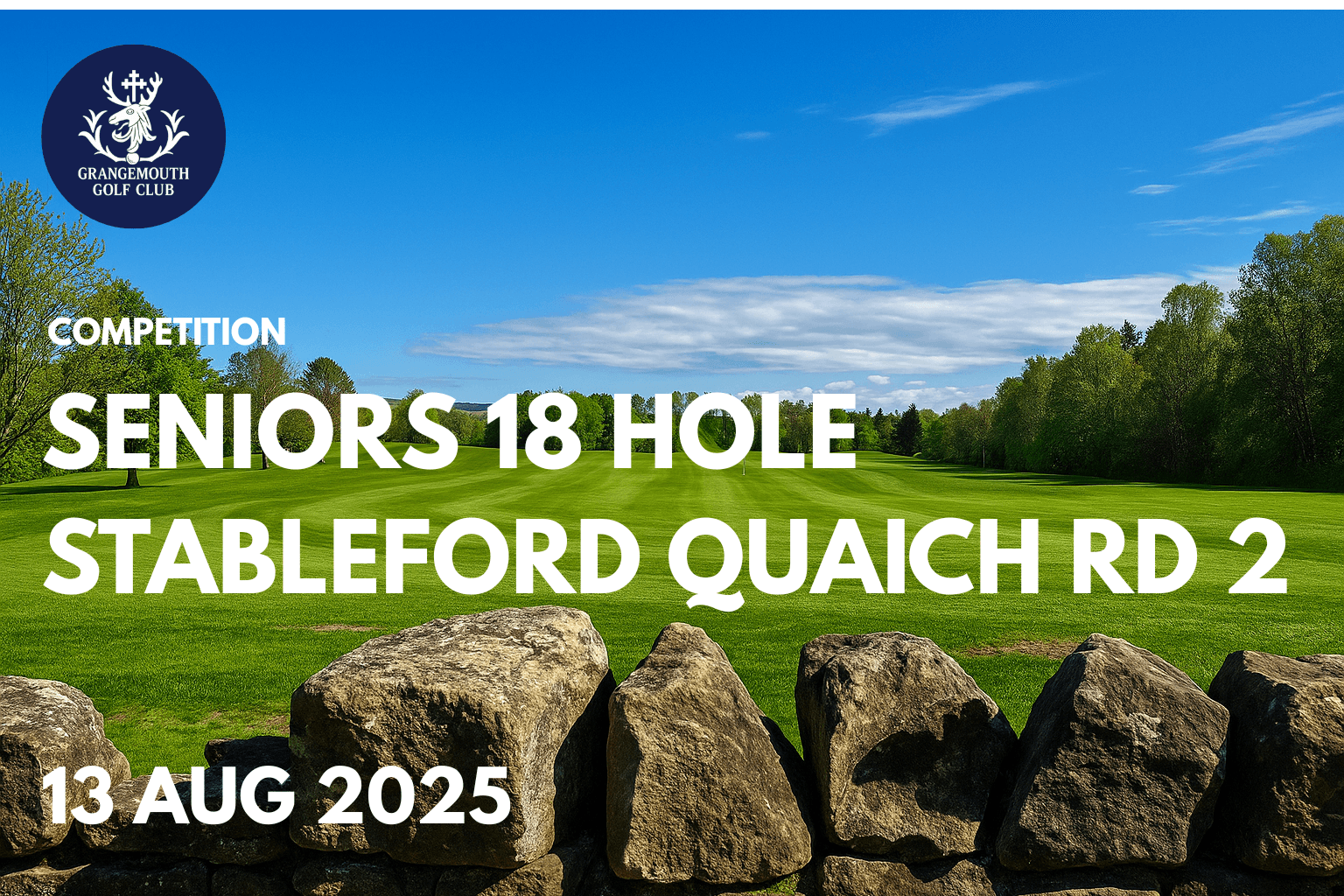 Seniors 18 Hole Stableford Quaich Rd 2