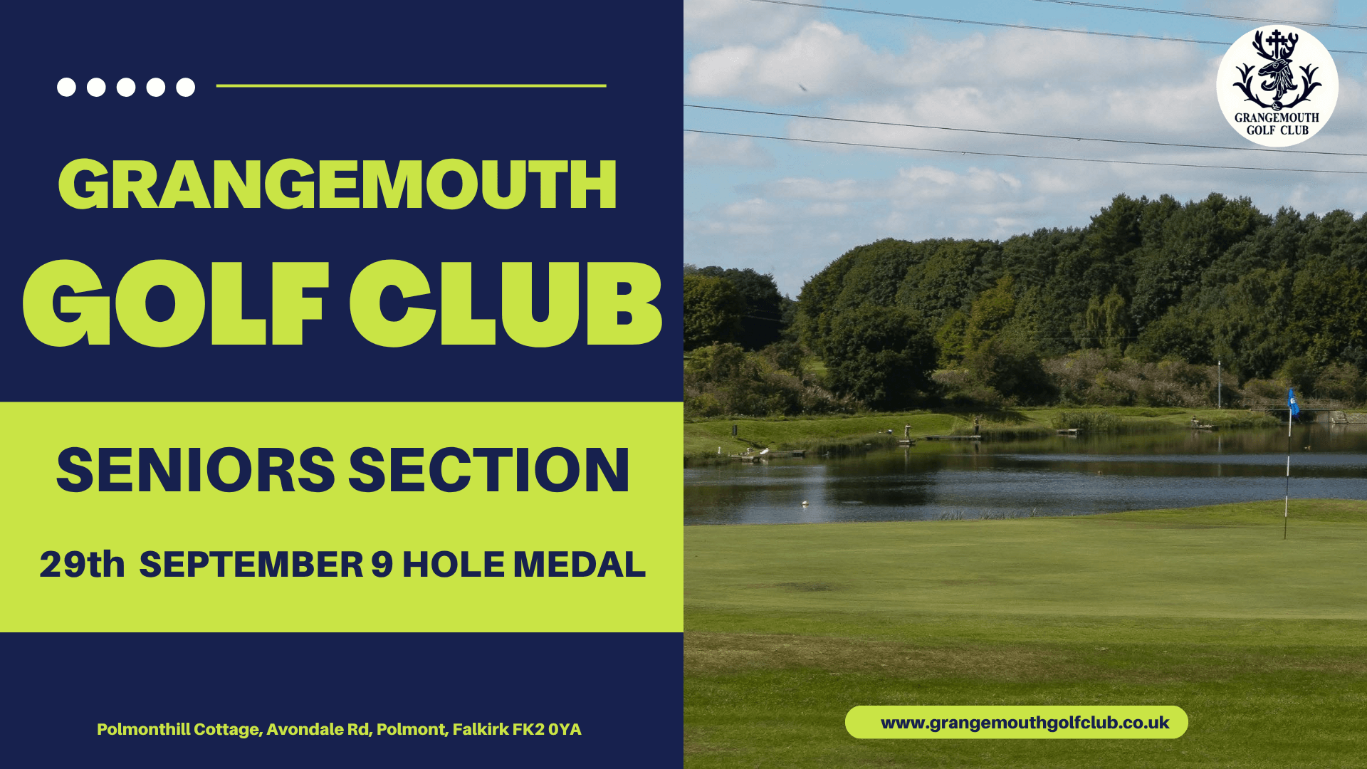 Seniors 9 Hole Stableford Medal